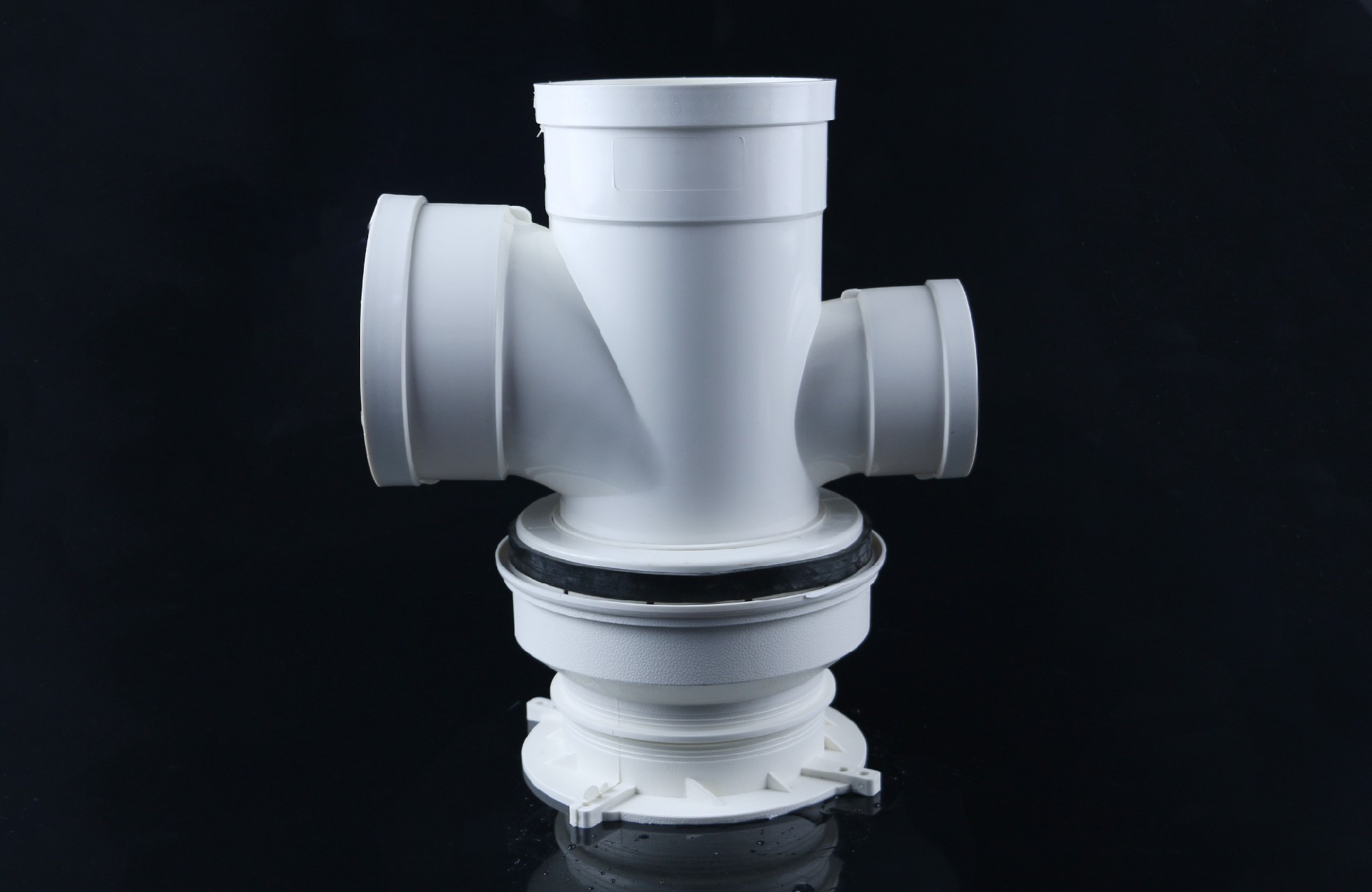 預(yù)埋同層插式四通